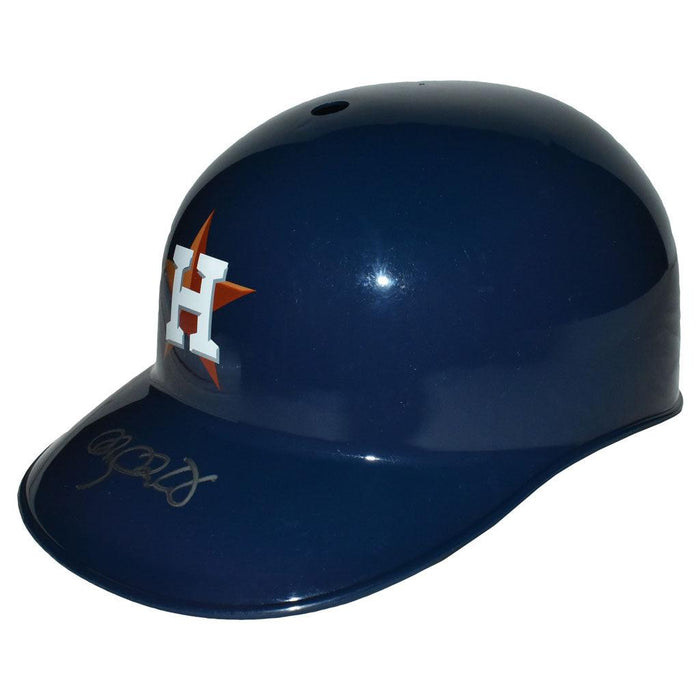 Doug Drabek Signed Houston Astros Souvenir MLB Baseball Batting Helmet (JSA) - RSA