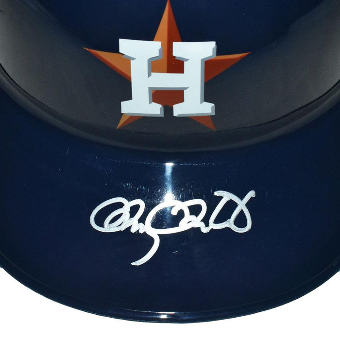 Doug Drabek Signed Houston Astros Souvenir MLB Baseball Batting Helmet (JSA) - RSA