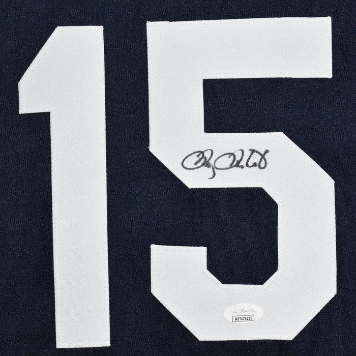 Doug Drabek Signed Houston Blue Baseball Jersey (JSA) - RSA