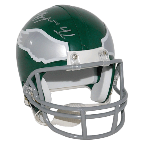 Keith Byars Autographed philadelphia eagles Football Mini Helmet (JSA) - RSA