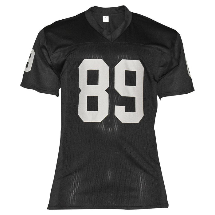 Bryan Edwards Signed Las Vegas Black Football Jersey (JSA) - RSA