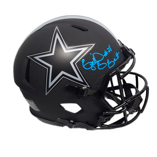 Ezekiel Elliott Signed Dallas Cowboys Authentic Eclipse Speed Full-Size Football Helmet (Beckett) - RSA