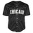 Carl Everett Signed Chicago Black Baseball Jersey (Beckett) - RSA