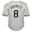 Carl Everett Signed Chicago Grey Baseball Jersey (Beckett) - RSA