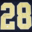 Marshall Faulk Signed St. Louis Blue Football Jersey (JSA) - RSA