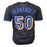 Sid Fernandez Signed New York Black Baseball Jersey (JSA) - RSA