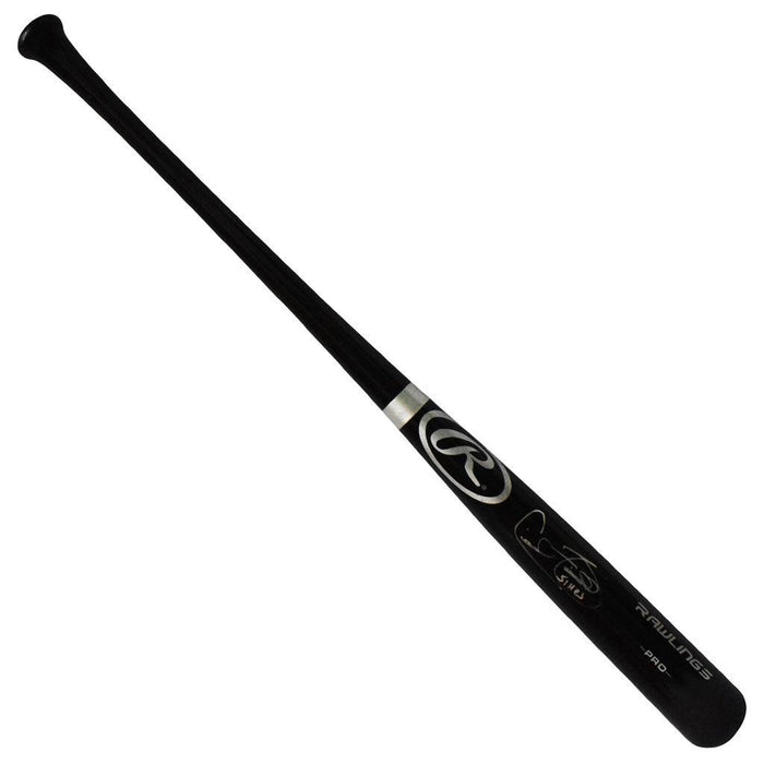 Cecil Fielder Signed 51 HRs Inscription Rawlings Black Baseball Bat (PSA) - RSA