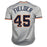 Cecil Fielder Signed Detroit Grey Baseball Jersey (JSA) - RSA