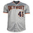 Cecil Fielder Signed Detroit Grey Baseball Jersey (JSA) - RSA