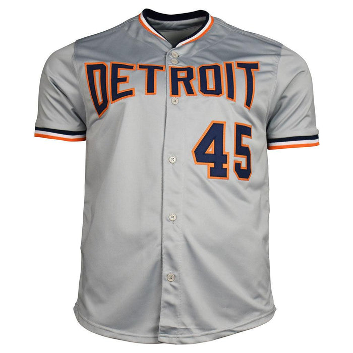 Cecil Fielder Signed Detroit Grey Baseball Jersey (JSA) — RSA