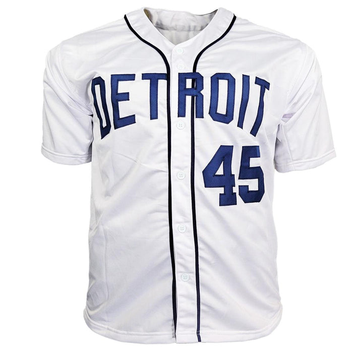 Cecil Fielder Signed Detroit White Baseball Jersey (Beckett) - RSA