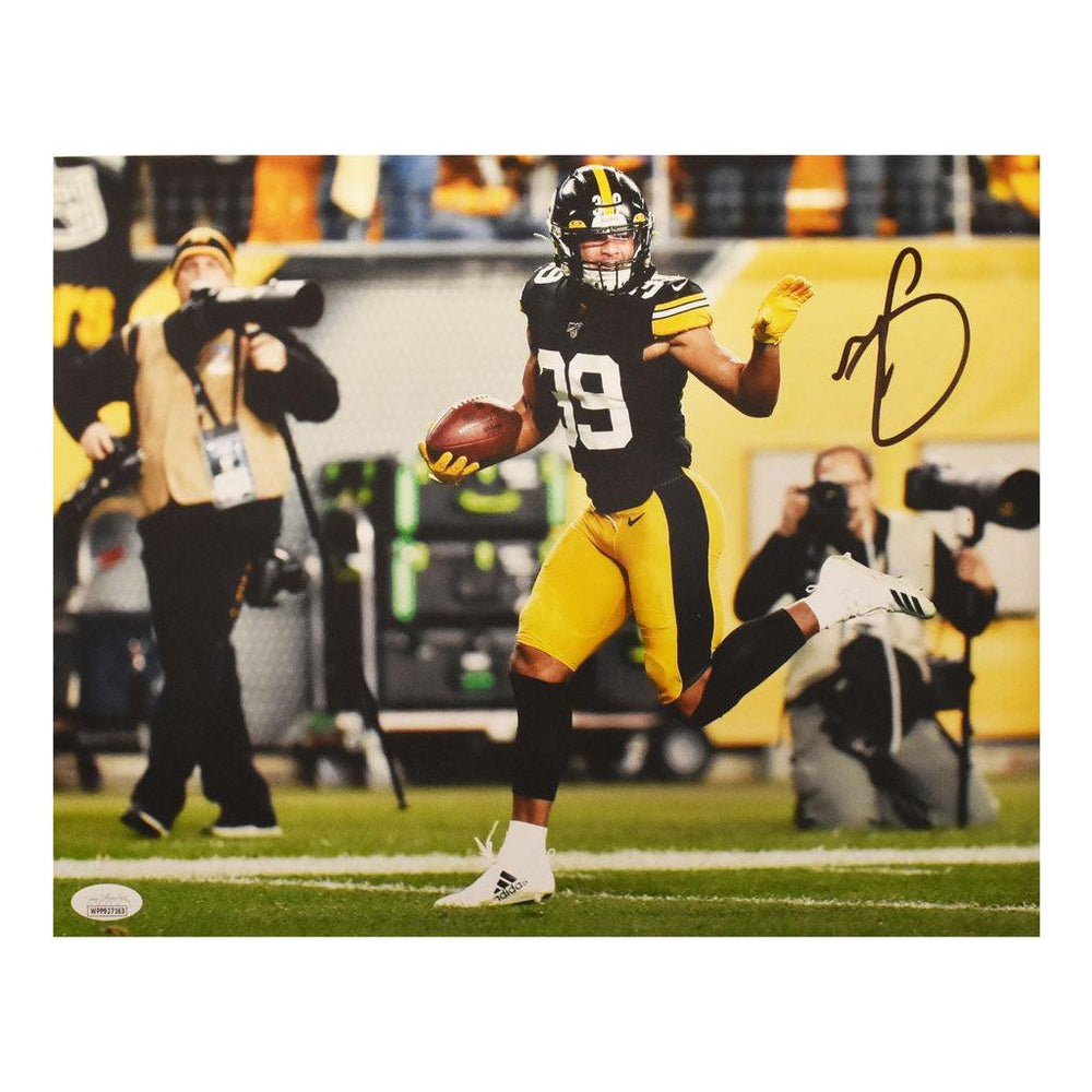 Minkah Fitzpatrick Signed Pittsburgh Steelers Touchdown 11x14 Photo (JSA) - RSA