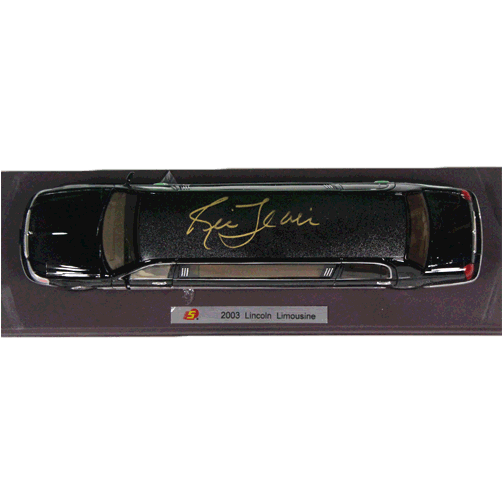 Ric Flair Autographed Black Mini Limo (JSA) - RSA