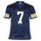 Isaiah Foskey Signed Notre Dame College Blue Football Jersey (JSA) - RSA