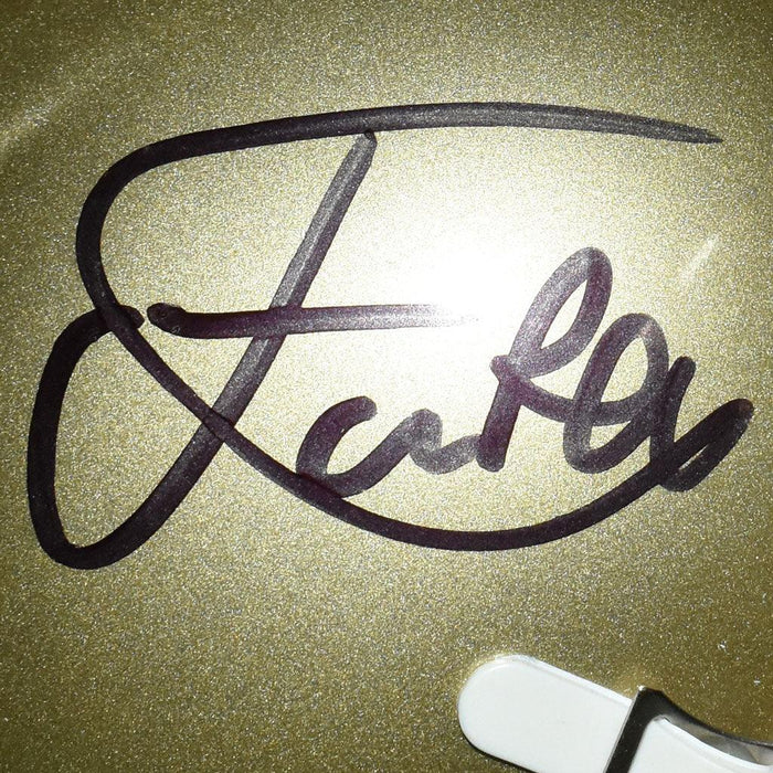 Isaiah Foskey Signed Notre Dame Fighting Irish Speed Mini Replica Football Helmet (JSA) - RSA