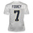 Isaiah Foskey Signed Notre Dame College White Football Jersey (JSA) - RSA