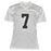 Isaiah Foskey Signed Notre Dame College White Football Jersey (JSA) - RSA