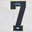 Isaiah Foskey Signed Notre Dame College White Football Jersey (JSA) - RSA