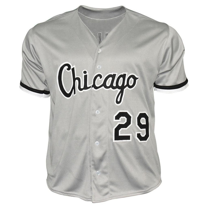 Keith Foulke Signed Chicago Grey Baseball Jersey (JSA) - RSA