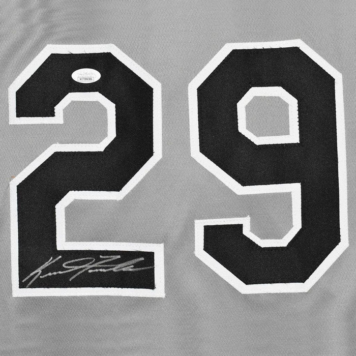 Keith Foulke Signed Chicago Grey Baseball Jersey (JSA) - RSA
