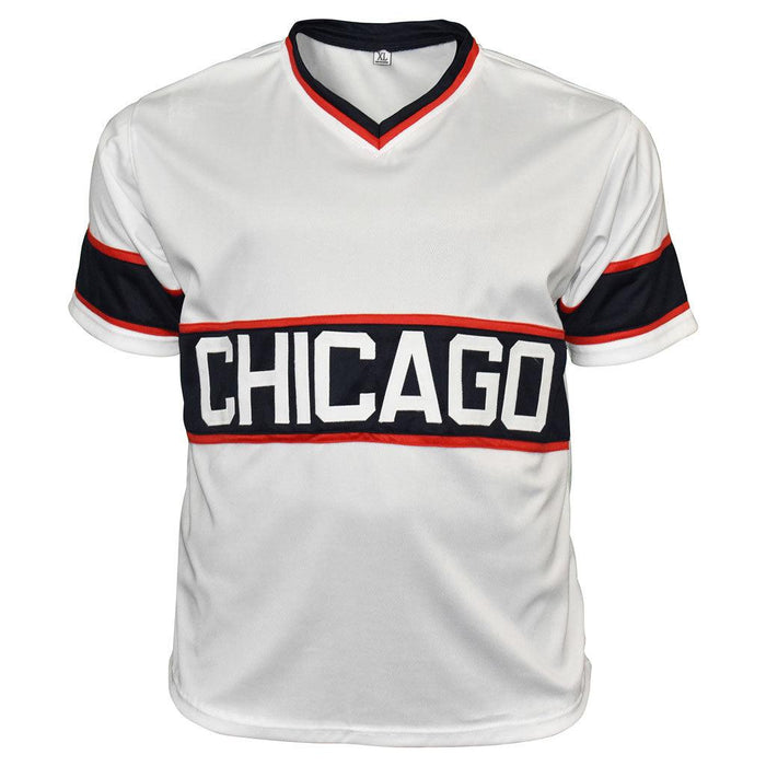 Keith Foulke Signed Chicago White Throwback Baseball Jersey (JSA) - RSA