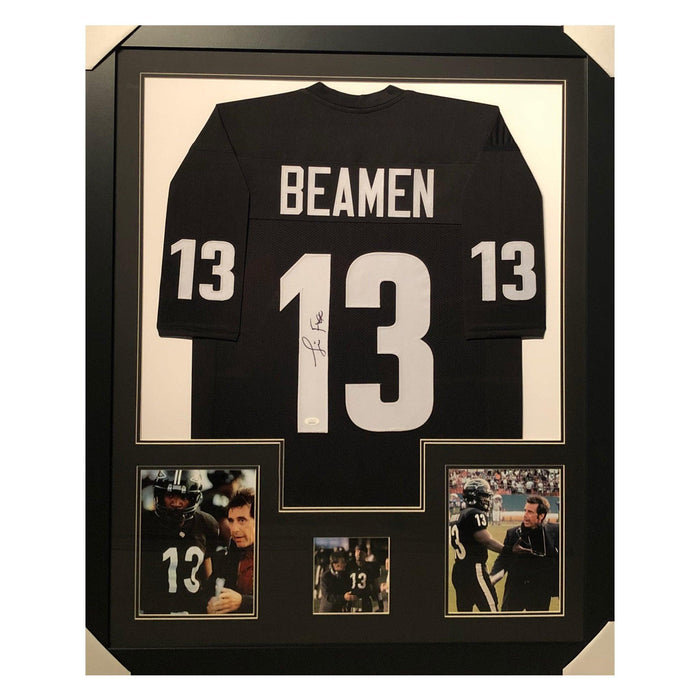 foxx any given sunday black autographed framed football jersey