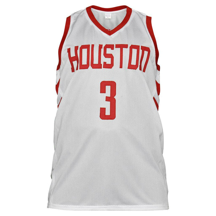 Houston Rockets Steve Francis Autographed Pro Style Red Jersey JSA  Authenticated