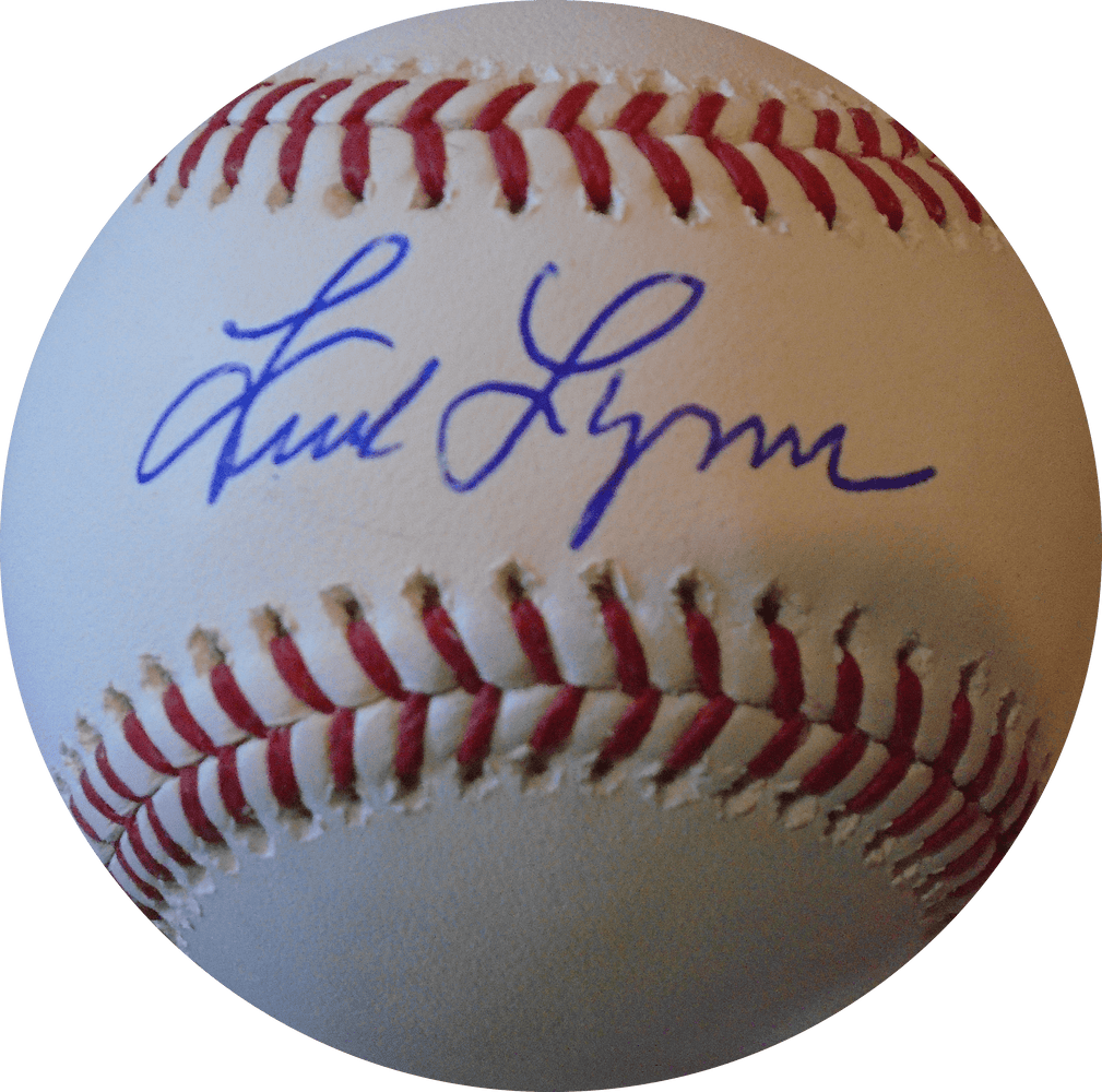 Fred Lynn Autographed Official Rawlings Baseball (JSA) - RSA