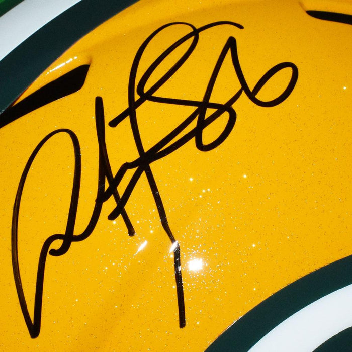 Antonio Freeman Signed Green Bay Packers Speed Full-Size Replica Football Helmet (Beckett) - RSA