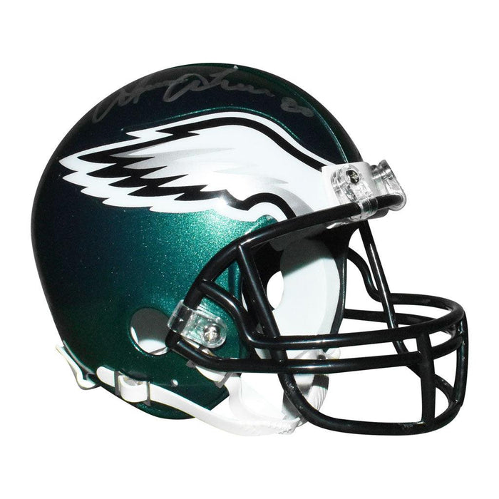 Irving Fryar Signed Philadelphia Eagles Mini Replica Green Football Helmet (JSA) - RSA