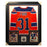 fuhr oilers hof 03 orange autographed framed hockey jersey