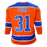 Grant Fuhr Signed HOF '03 Edmonton Orange Hockey Jersey (JSA) - RSA