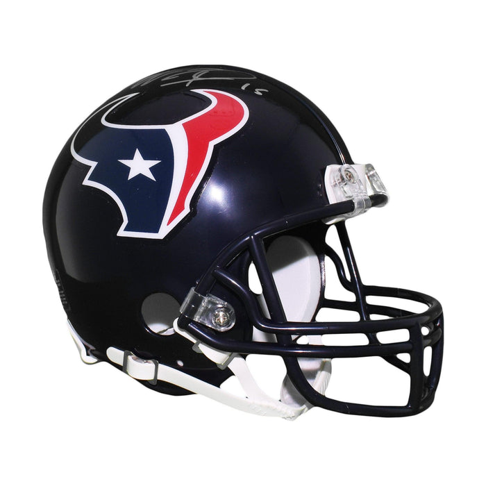 Will Fuller Signed Houston Texans Mini Football Helmet (JSA) - RSA
