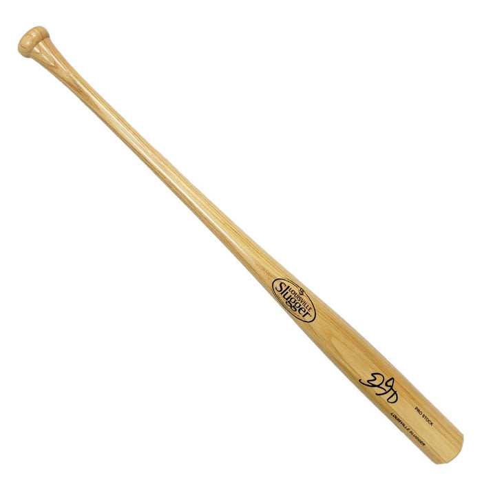 Eric Gagne Signed Los Angeles Dodgers Louisville Slugger Official MLB Blonde Baseball Bat (JSA) - RSA