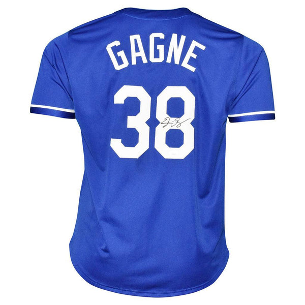 Eric Gagne Signed Los Angeles Blue Baseball Jersey (JSA) — RSA