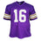 Rich Gannon Signed Minnesota Purple Football Jersey (JSA) - RSA