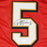 Jeff Garcia Signed San Francisco Red Football Jersey (JSA) - RSA