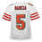 Jeff Garcia Signed San Francisco White Football Jersey (JSA) - RSA
