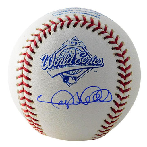 Gary Sheffield Autographed 1997 World Series Rawlings Official Major League Baseball (JSA) - RSA