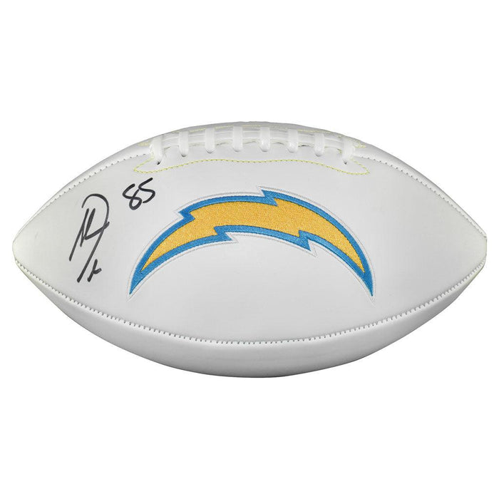 Antonio Gates Signed San Diego Chargers Official NFL Team Logo Football (Beckett) - RSA