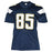 Antonio Gates Signed San Diego Blue Football Jersey (Beckett) - RSA