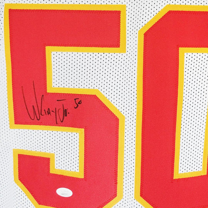 Willie Gay Jr Signed Kansas City White Football Jersey (JSA) - RSA