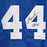George Gervin Signed HOF 96 Inscription NBA Blue Basketball Jersey (JSA) - RSA