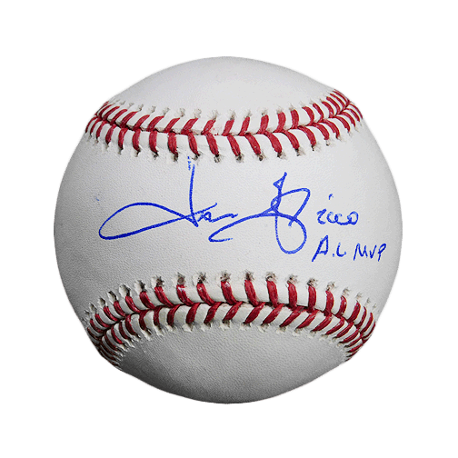 Jason Giambi Signed '00 AL MVP Rawlings Official MLB Baseball (PSA) - RSA