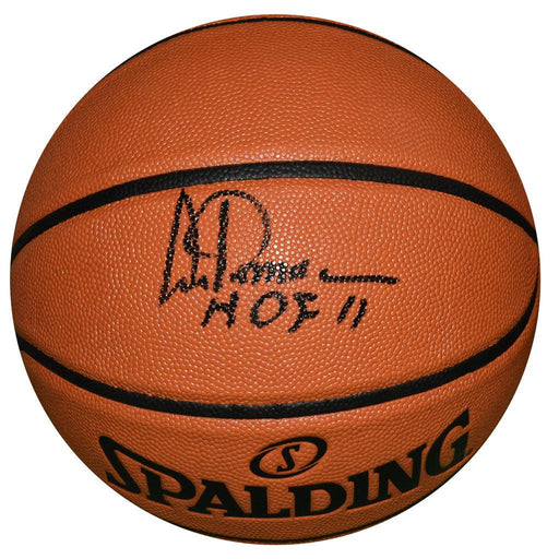 Artis Gilmore Signed HOF 11 Inscription Spalding NBA Neverflat Series Basketball (JSA) - RSA