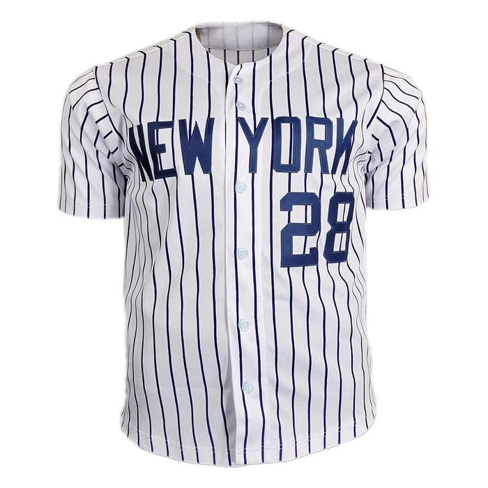 Joe Girardi Signed New York Pinstripe Baseball Jersey (JSA) - RSA