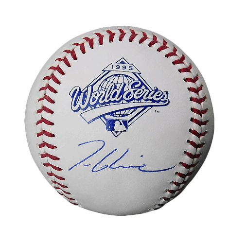 Tom Glavine Signed 1995 World Series Rawlings Official MLB Baseball (JSA) - RSA