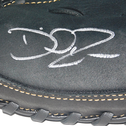 David Ross Autographed Rawlings Catcher's Mitts Baseball Glove JSA - RSA