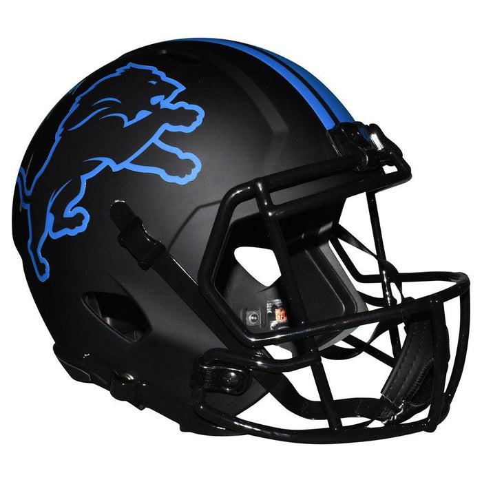 Kenny Golladay Signed Blue Ink Detroit Lions Eclipse Speed Full-Size Replica Football Helmet (JSA) - RSA