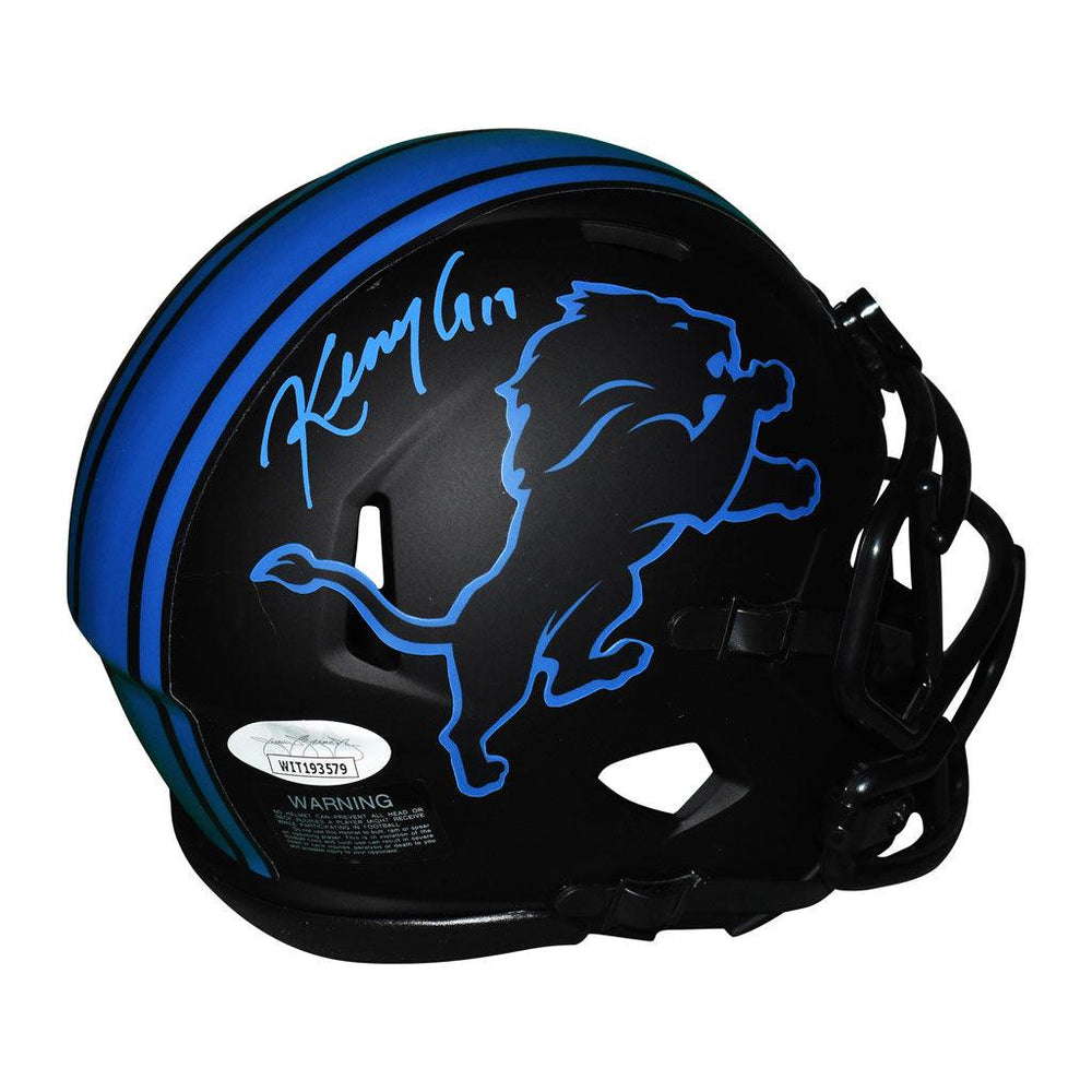Kenny Golladay Signed Detroit Lions Eclipse Speed Mini Replica Football Helmet (JSA) - RSA